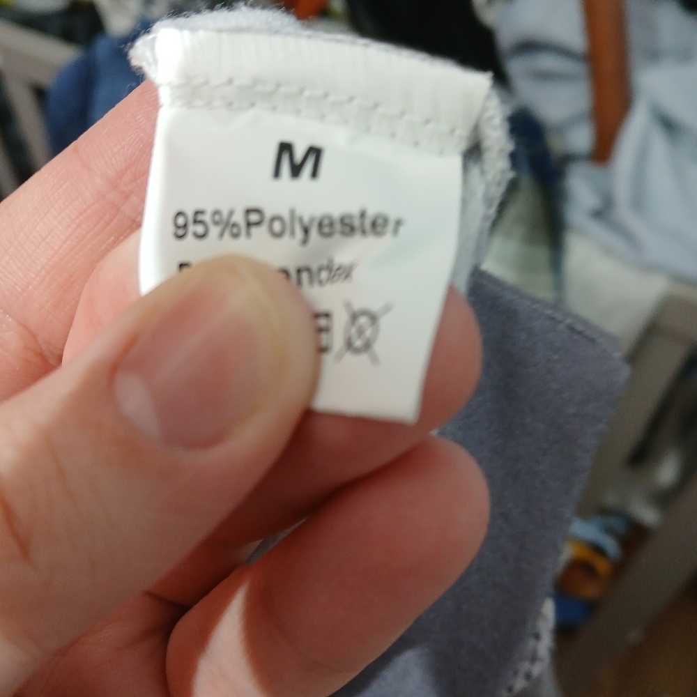 Gray And Yellow Patchwork Sweater - image 4